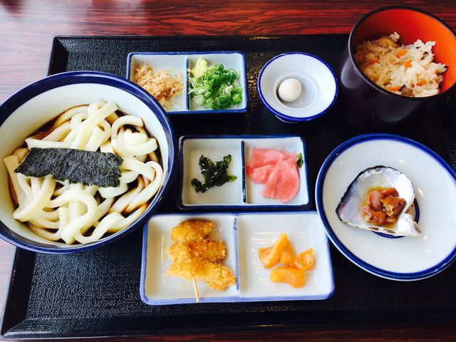 真珠定食です。_レストラン阿波幸