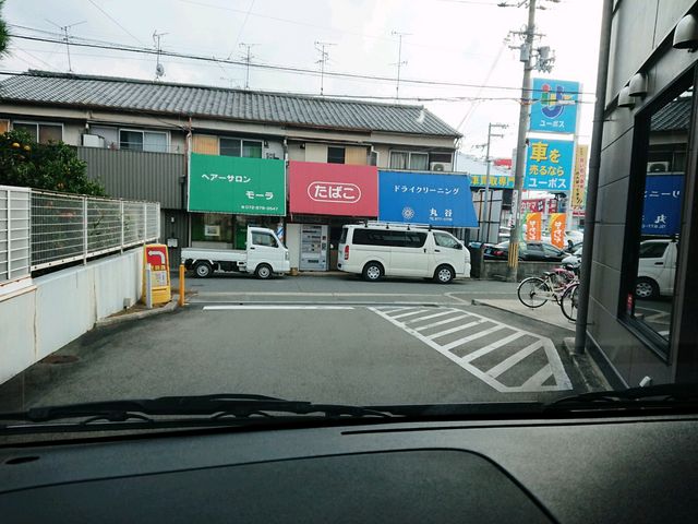 ドライブスルーの出口_マクドナルド外環四条畷店
