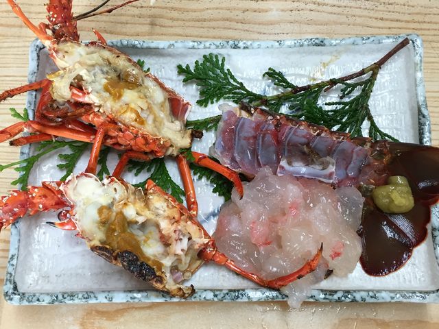 伊勢海老です。_みさきさざえ店