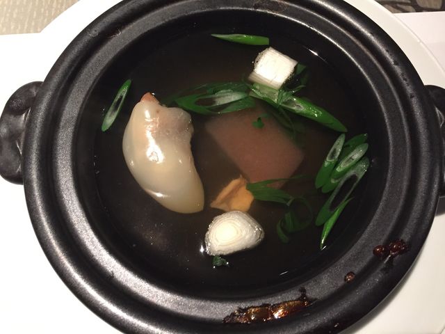 すっぽん汁です。_日本料理・すっぽん・田一・新宿南口店