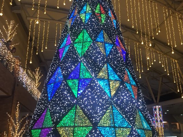クリスマスツリー_アミュプラザ長崎 JR長崎駅ビル