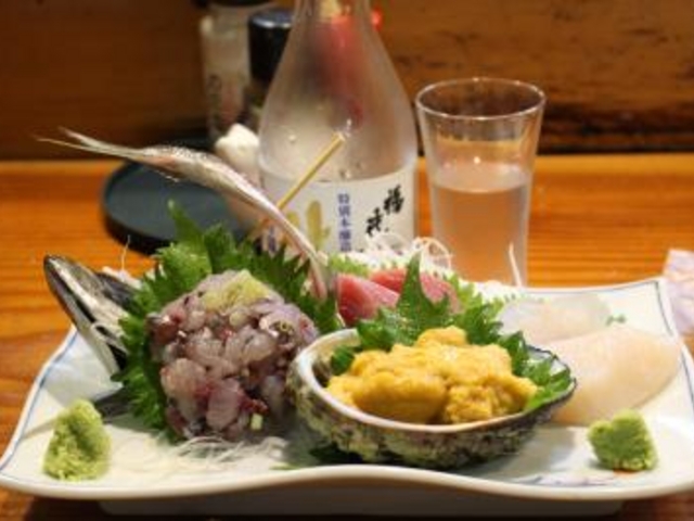 海の幸と地酒_寿々喜