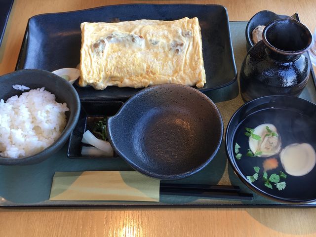 食べ応えあります。_はまぐり庵 梅田阪急グランドビル店