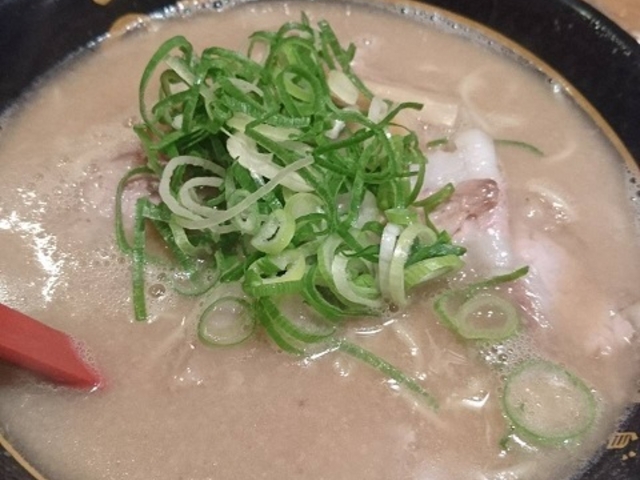 ネギだっくだく_うま屋ラーメン大治店