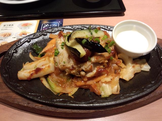 チーズタッカルビ_デニーズ茅野店