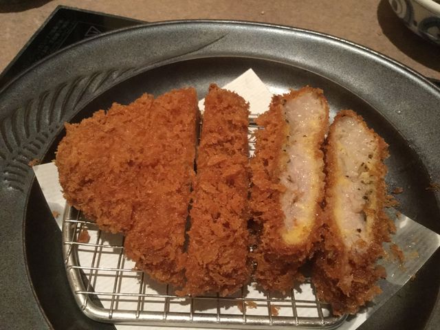 トンカツ、サクサク_寿庵 鹿児島中央駅西口店