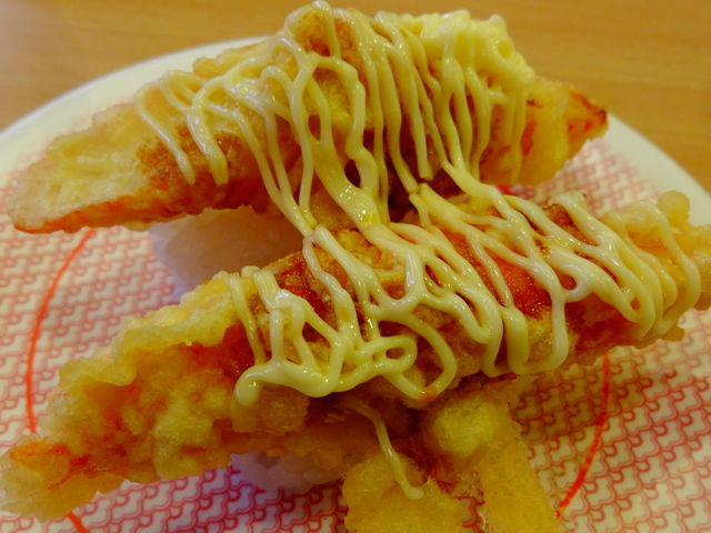 かにかま天にぎり_かっぱ寿司 天童店