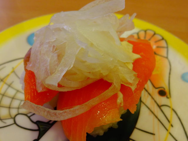 オニオンサーモン_かっぱ寿司 水沢店