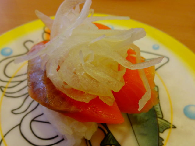 オニオンサーモン_かっぱ寿司 山形嶋店