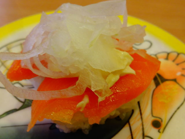 オニオンサーモン_かっぱ寿司 別府店