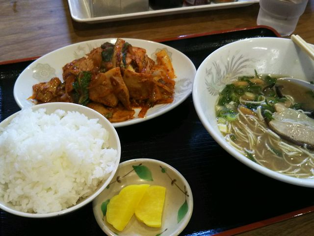 豚キムチセット_ラーメン大将