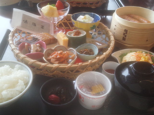 朝食_ロイヤル胎内パークホテル