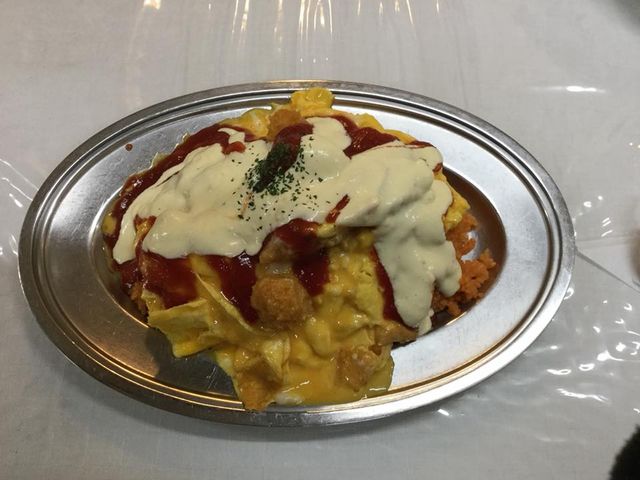 ハントンライス
タルタルソースがさっぱりしているので ペロッと行けます_グリルオーツカ