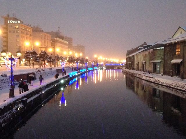小樽運河遊歩道2015.12.26_小樽周辺自然歩道