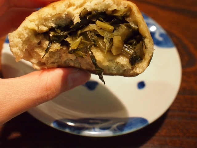 野沢菜おやき_榑木野松本駅舎店