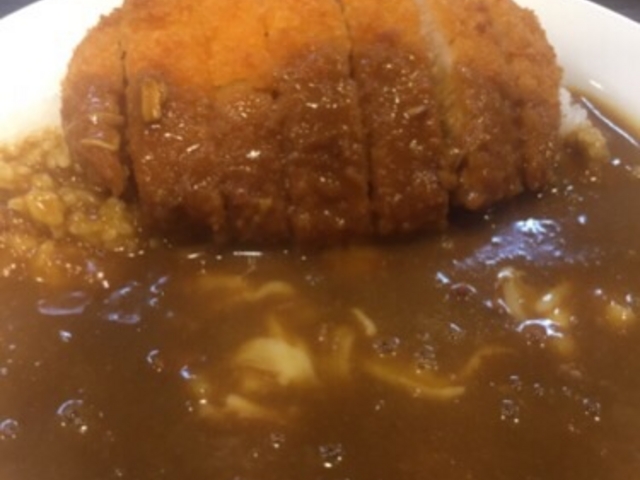 チーズカツカレーです。_カレーハウスCoCo壱番屋新宿駅西口店