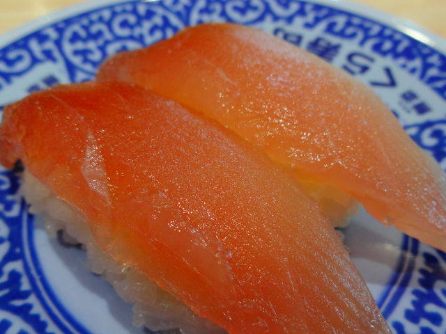 熟成びんちょう赤身_くら寿司入間店