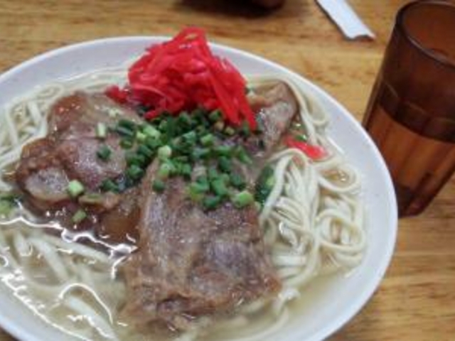 そば_ソーキそば専門店 田舎 公設市場 北店