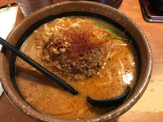 ミンチ肉と味噌の愛称はばっちり!_麺屋 壱正 各務原店