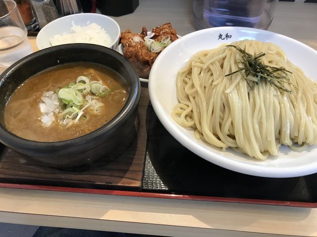 熱々がキープできるのは良い!_つけ麺丸和 弥富店
