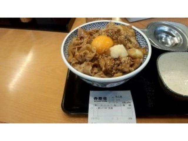 美味しいです☆_吉野家1号線枚方店