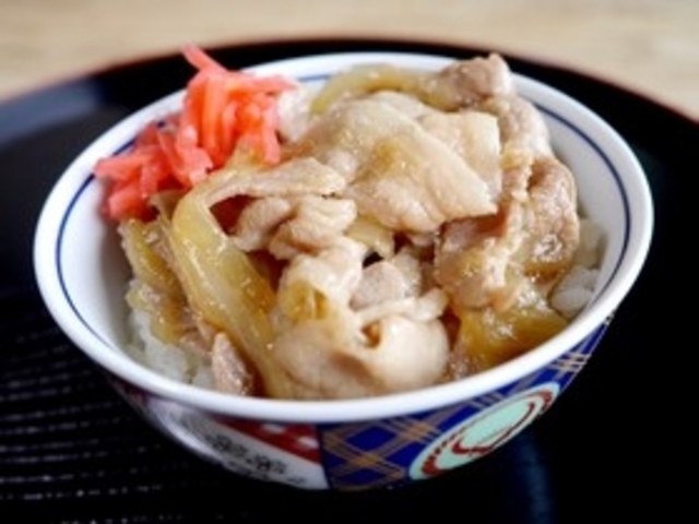 豚丼☆_吉野家6号線石岡店