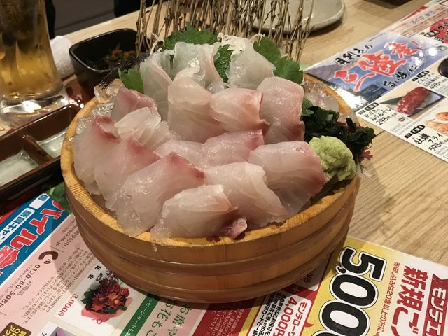 新鮮なお刺身!!_目利きの銀次 名鉄岐阜駅前店