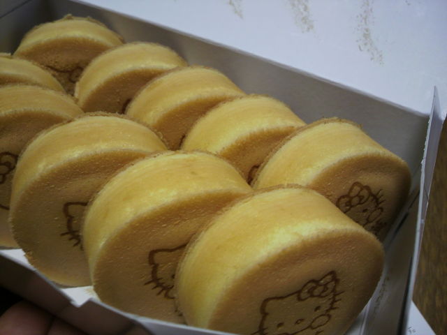 キティちゃんの焼印_金萬