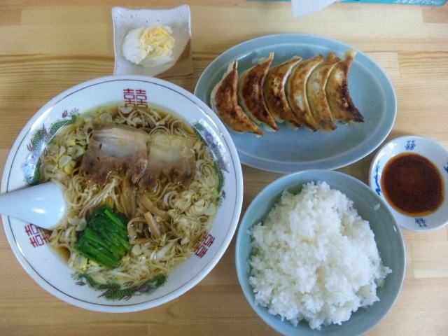 ランチAセット_四つ京の餃子