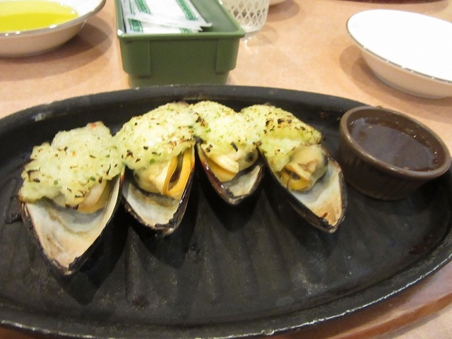 ムール貝のガーリック焼き_サイゼリヤひたちなか店