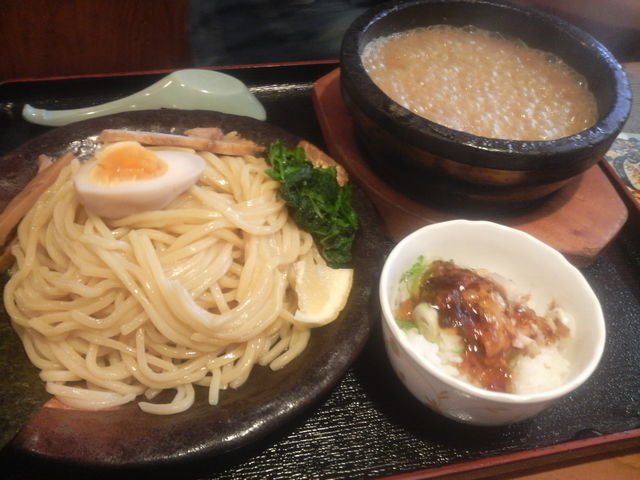 濃厚豚骨伊勢海老つけ麺 _竹本商店 つけ麺開拓舎