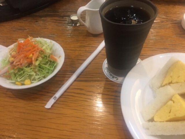 卵サンドのセットです。_カンタベリー