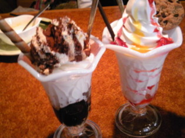 ボリュームのあるパフェ☆_びっくりドンキー豊橋藤沢店