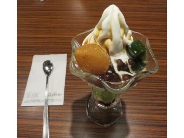 和風パフェが美味しかったです!_びっくりドンキー川口伊刈店