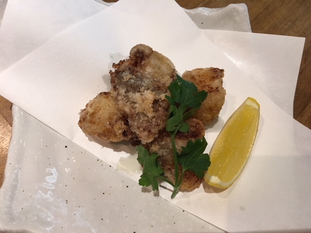 あんこうの唐揚げ_居酒屋 くすくす 野毛 桜木町店