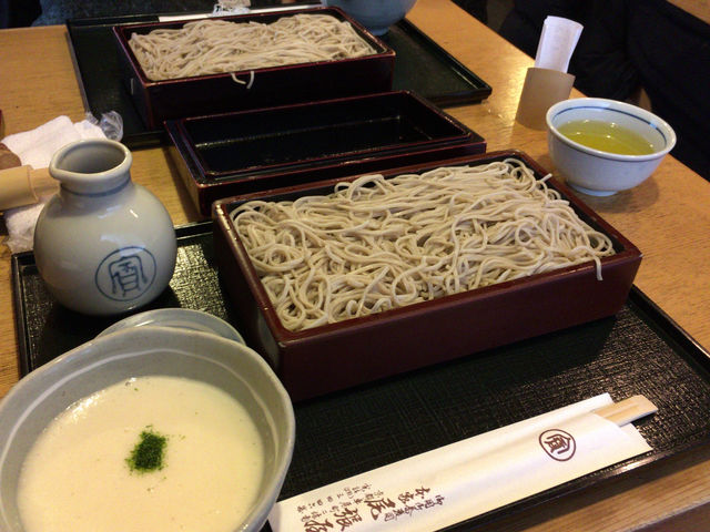 とろろ蕎麦。_本家尾張屋