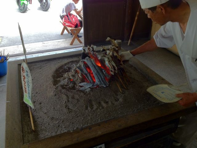 川魚の塩焼きその1_金精峠