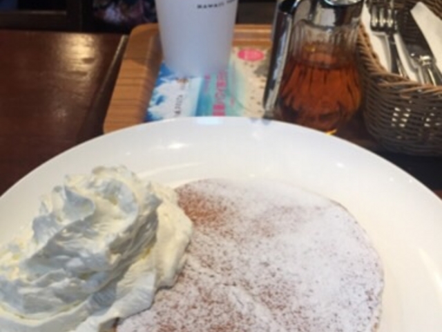 パンケーキです。_クアアイナ 神田駿河台店
