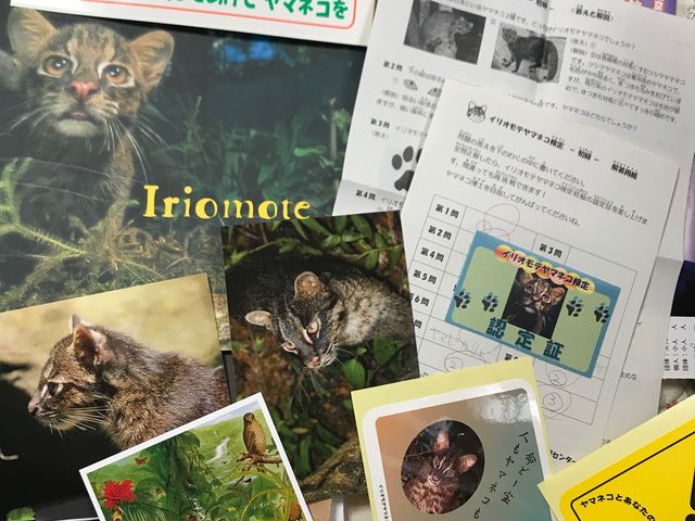 野生生物保護センター@認定書とかステッカー、絵葉書、ガイドブック等.._環境省西表野生生物保護センター