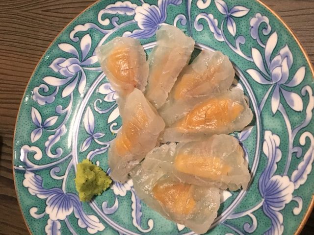 タイのウニ包み_居酒屋ふじ広