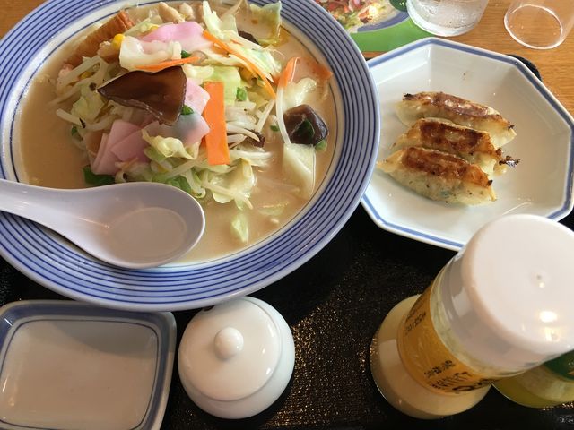 野菜たっぷりちゃんぽんのミドルサイズ_リンガーハット 諌早バイパス店