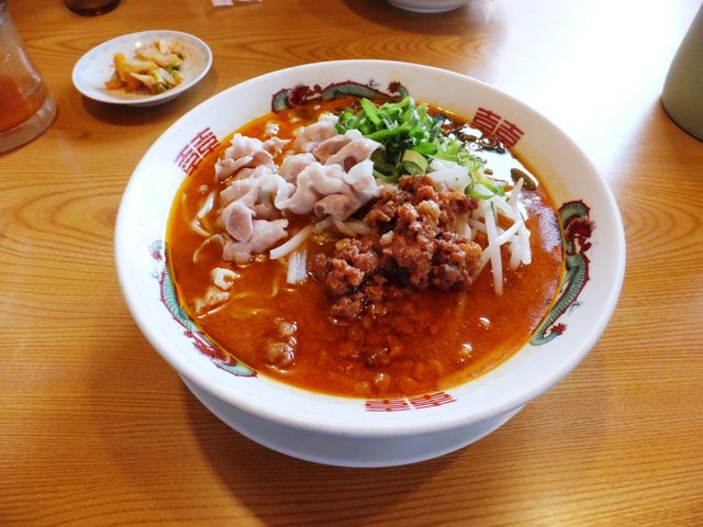 肉カレーラーメン_あじへい桔梗ヶ丘店