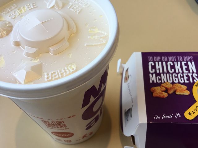 オレンジジュースとマックチキンナゲット_マクドナルド時津ジャスコ店