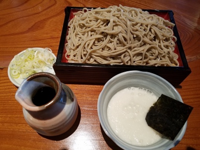 とろろ蕎麦_蕎麦や金の銀杏
