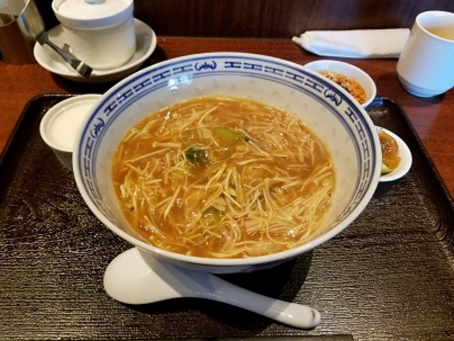 ランチのフカヒレ麺_中華香彩・ジャスミン