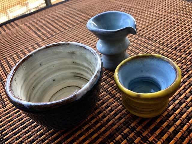 娘が作った個性的な器もこんなに素敵に!_工房 手土手