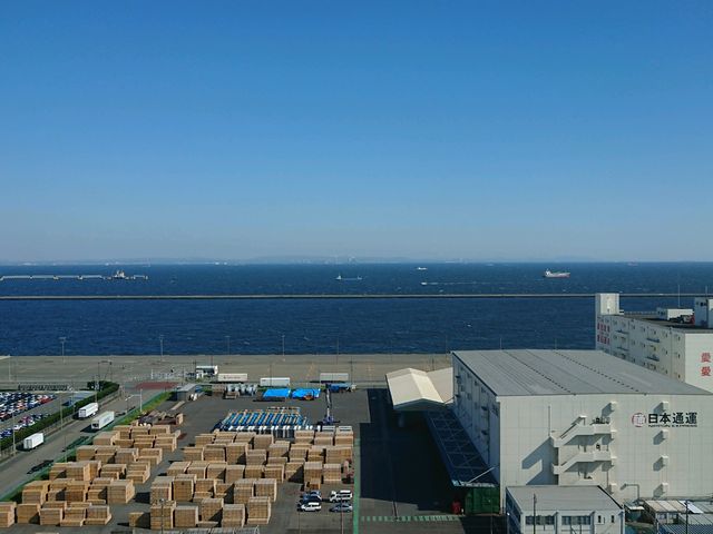 展望室からの眺望_川崎マリエン