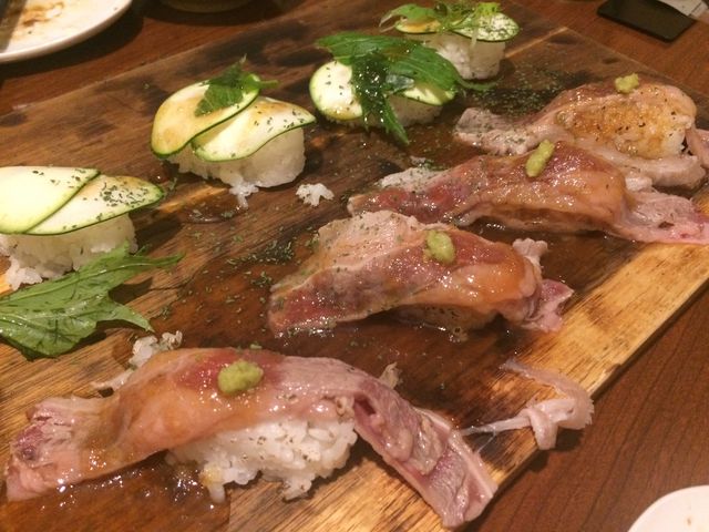 締めの握り!_大衆肉酒場 ちび九炉 ちびくろ 調布中央口店