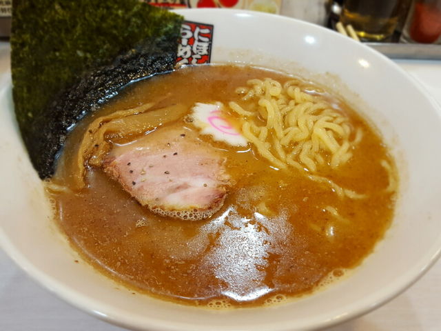 煮干しの香り、漂う_煮干しらーめん 玉五郎 阪急梅田店