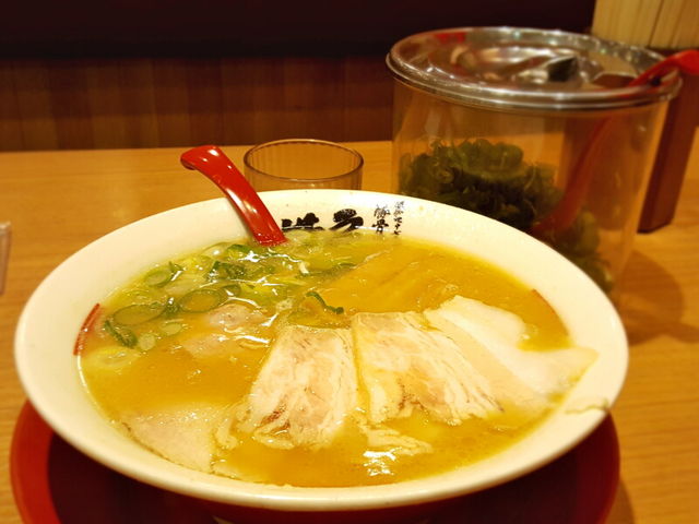 ネギ食べ放題_ラーメン横綱 阪急三番街店